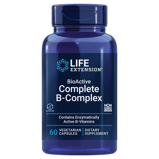 Life Extension Bio Active Complete B Complex 60 Veg Caps